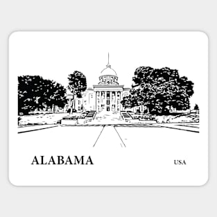 Alabama USA Magnet